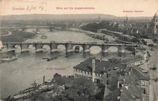 AK Dresden Augustusbrücke
