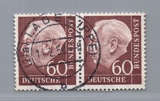 Bund Michel Nummer 190 Paar