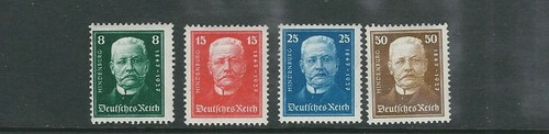 Deutschland 1927 hindenberg - deutschland,