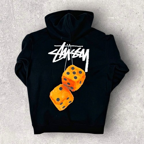 Stussy dice hoodie schwarz - dice, xl