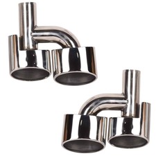 2x Endrohre Auspuffblenden