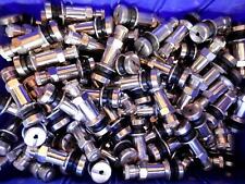 25 x Silber Stahlventil 8,3 mm