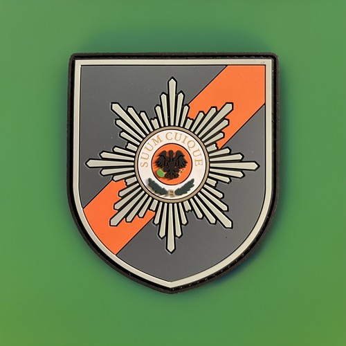 Rubber patch military police - rubber,