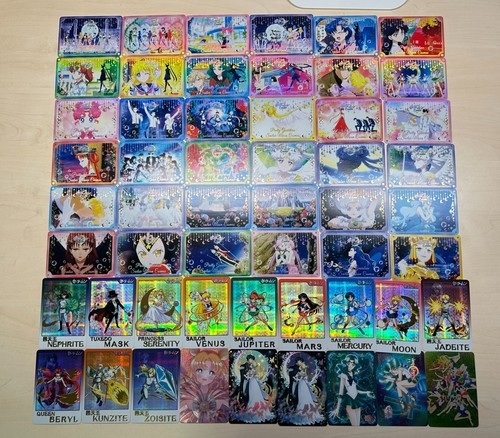 Sailor moon manga - sailor, sammelkarten