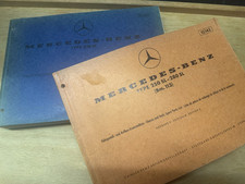 2 x Ersatzteilliste Motor- u. Chassis, W 113 230 250 280 SL Pagode, Oldtimer rar