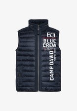 CAMP DAVID Weste Neu blue navy