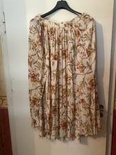 Schöner Sommer-Maxirock Plissee Gr. XL