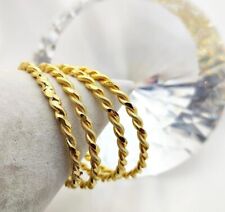 Bilezik Burma 22 Karat Altin Kaplama Gold Armreifen Taki Kina Trabzon Schmuck