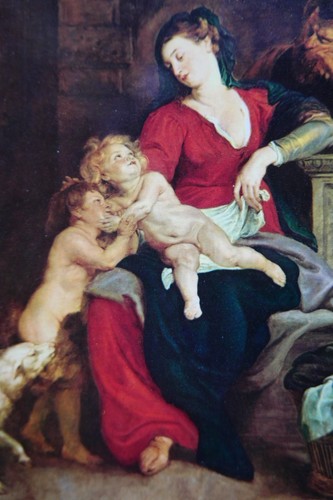 Künstlerkarte maria mit dem - künstlerkarte,