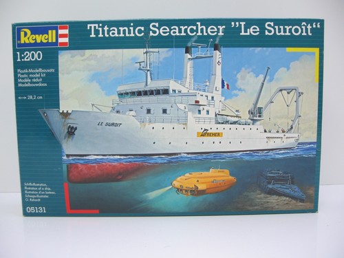 Revell 05131 titanic searcher - titanic,