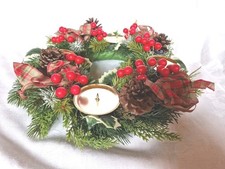 Adventskranz rot grün neu