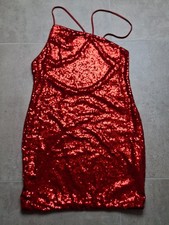 H&M Cocktail Kleid Pailletten