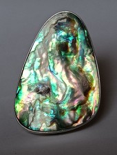 Ring Silber Perlmutt  Abalone