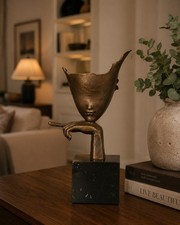 Bronze skulptur abstrakte - skulptur,
