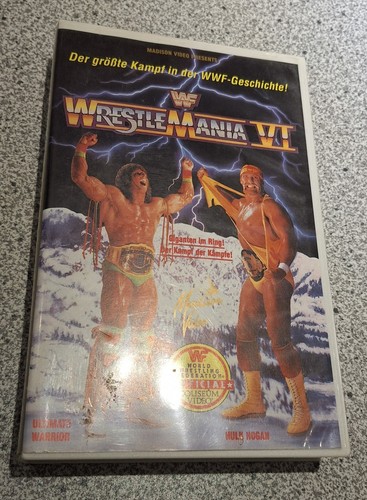 Wwf wrestlemania vhs - ,