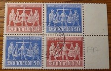 Exportmesse Hannover 1948 Block V Zd 2 gestempelt Alliierte Besetzung (6280