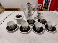 Porzellan Mokka Service