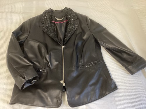 Lederjacke lammnappa blazer - lederjacke,