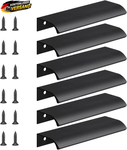 Möbelgriffe 12cm verdeckte - 12cm,
