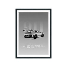Porsche 911 GT3 RS Poster A4