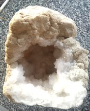 Calcitdruse Klaus Drexel Edelsteinwelt Rarität Höhle