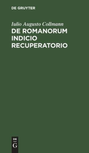 Romanorum indicio - romanorum,