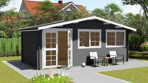 Gartenhaus aus holz fußboden - aus,