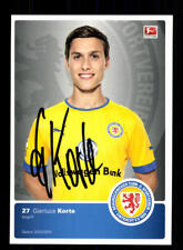 Gianluca Korte Autogrammkarte Eintracht Braunschweig 2012-13 Original + A 184760