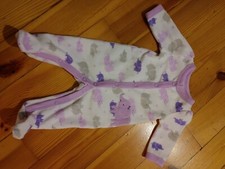 Baby Strampler Schlafanzug mit Elefanten Größe 56