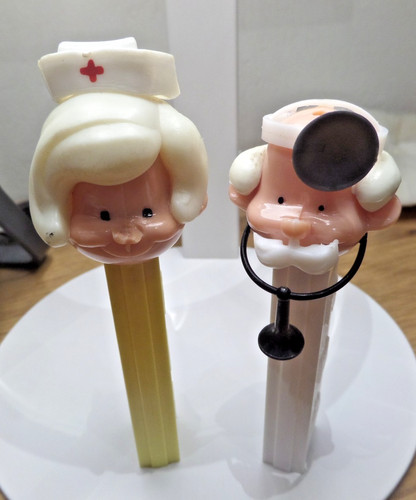 Pez vintage set doctor austria - set,
