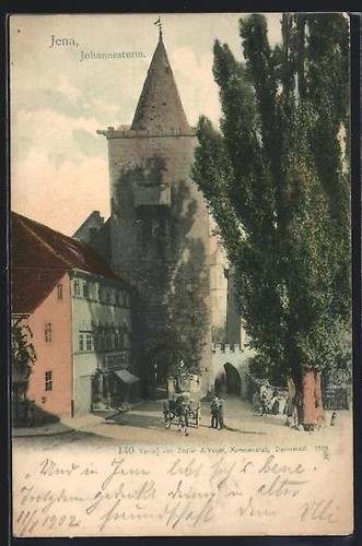 Ansichtskarte jena - ansichtskarte,