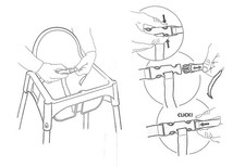 Gurt für Kinderstuhl Baby
