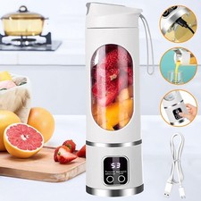 450ml Tragbarer Mixer Smoothie Maker USB Standmixer Elektrischer Mini Saftmixer
