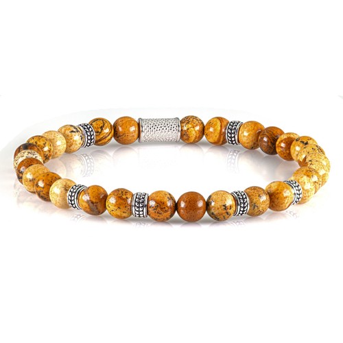 Jaspis 925 sterling silber - jaspis,