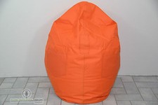 Sitzsack Sitzsäcke 70x50cm Rot/Orange Taschenoptik Sessel Sofa Kissen Liege NEU