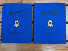 Olympia 1936, Band I und II, Drittes Reich, Klebealbum, TOP-Zustand !!!