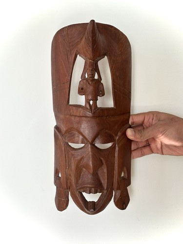 Afrikanische holz maske - holz,