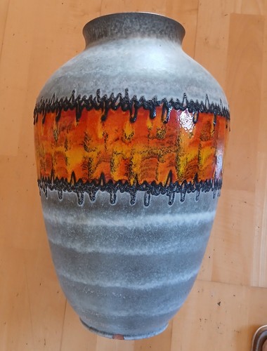 Große bodenvase fat - fat, lava