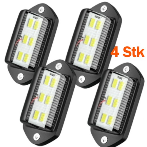 Led kennzeichenleuchte - 4x,