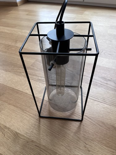 Deckenlampe e27 glas rauchglas - deckenlampe,