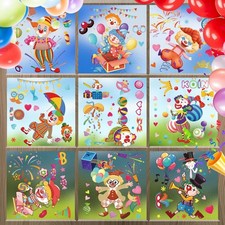 karneval deko, 9 Stück