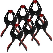 6 Klemmzwingen 110 165 205mm Federklemmen Spannzwingen Leimzwingen Klemme