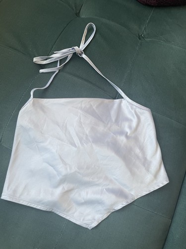 Sexy satin top flieder - satin,
