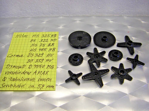 Servohebel servoscheiben - 10,