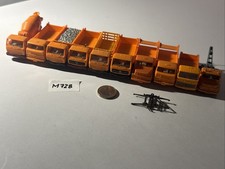 M728 Wiking MB Henschel 10Stk Hinterkipper Betonmischer Unimog Baufahrzeuge 1:87