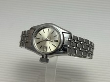 ETERNA-MATIC KONTIKI  AUTOAMTIC  EDELSTAHL DAMENUHR  , DATUM , WERK LÄUFT