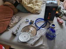 hochwertige Shisha Amy Deluxe - Keramikköpfen, Kokos Kohle - Wasserpfeife 