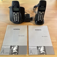 Siemens Gigaset A2 A200 Telefon Set Duo Schnurlos Festnetz