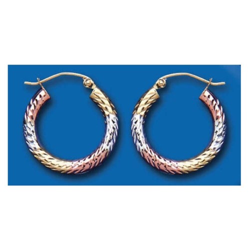 Gold creolen creole rose gelb - creolen,