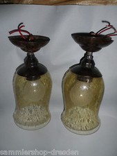 22111 2x Lampe Deckenlampe DDR